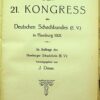 DER 21. KONGRESS DES DEUTSCHEN SCHACHBUNDES IN HAMBURG 1921 - Image 4