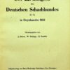DER 22STEN KONGRESS DES DEUTSCHEN SCHACHBUNDES IN OEYNHAUSEN 1922