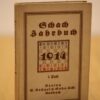 SCHACHJAHRBUCH 1914.I. Teil