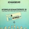 13e INTERPOLIS SCHAAKTOERNOOI 1989
