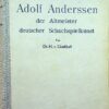 ADOLF ANDERSSEN DER ALTMEISTER DEUTSCHER SCHACHSPIELKUNST